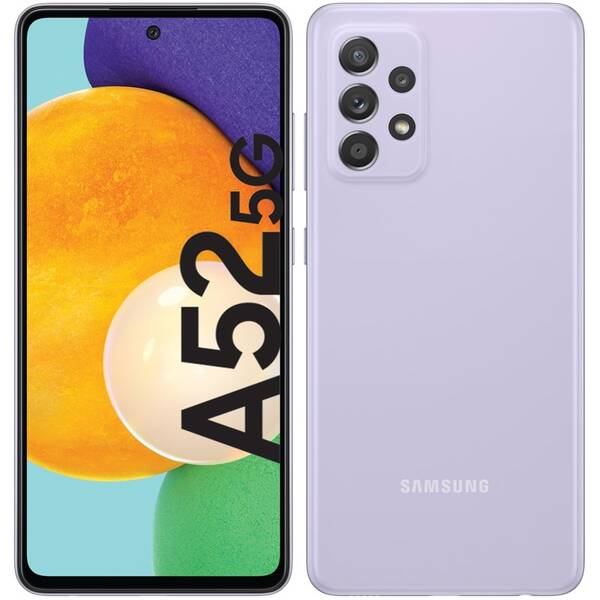Mobilní telefon Samsung Galaxy A52 5G fialový

