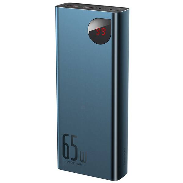 Powerbanka Baseus 20000mAh 65W modrá

