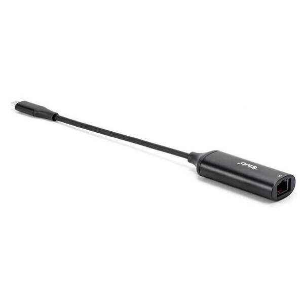 Adaptér Club3D USB-C / RJ45, 5Gb, M/F, 24cm černá


