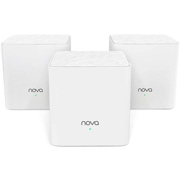 Router Tenda Nova MW3 AC Mesh (3-pack) + ZDARMA sledování TV na 3 měsíce bílá barva
