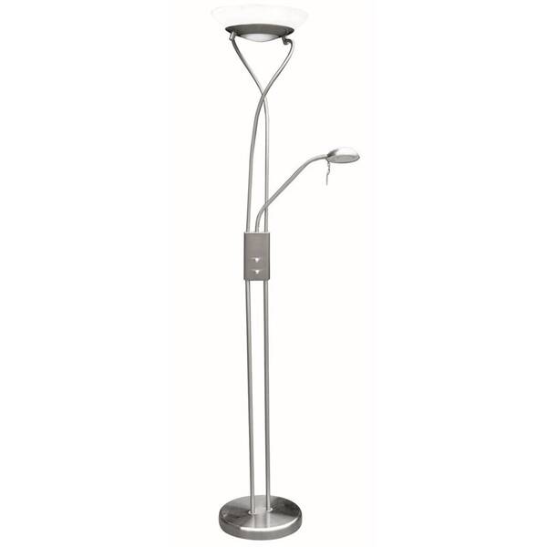 Stojací lampa Rabalux Gamma 4077 chrom

