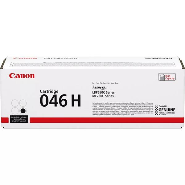 Toner Canon CRG 046 H BK, 6300 stran černý

