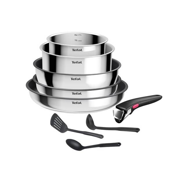 Sada nádobí Tefal L881S904, 9 ks nerez

