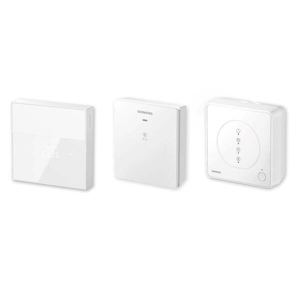 Termostat Siemens Connected Home zvýhodněná sada SCH-PACK2 - (GTW100ZB + RDZ101ZB + RCR110.2ZB) bílý


