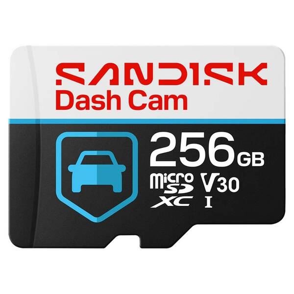 Paměťová karta SANDISK 256GB (100R/40W) černá

