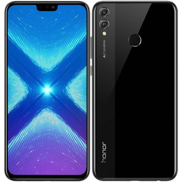 Mobilní telefon HONOR 8X 64 GB Dual SIM černý

