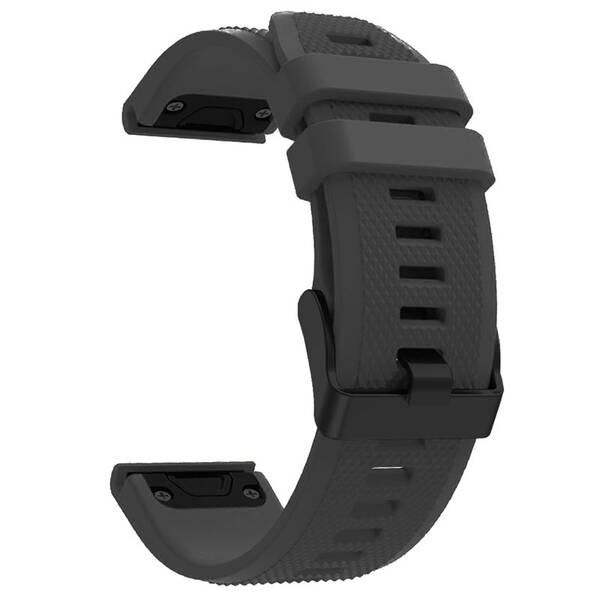 Řemínek RhinoTech pro Garmin QuickFit sportovní silikonový 26mm černý

