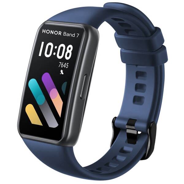 Řemínek FIXED Silicone Strap na Honor Band 6/7 modrý

