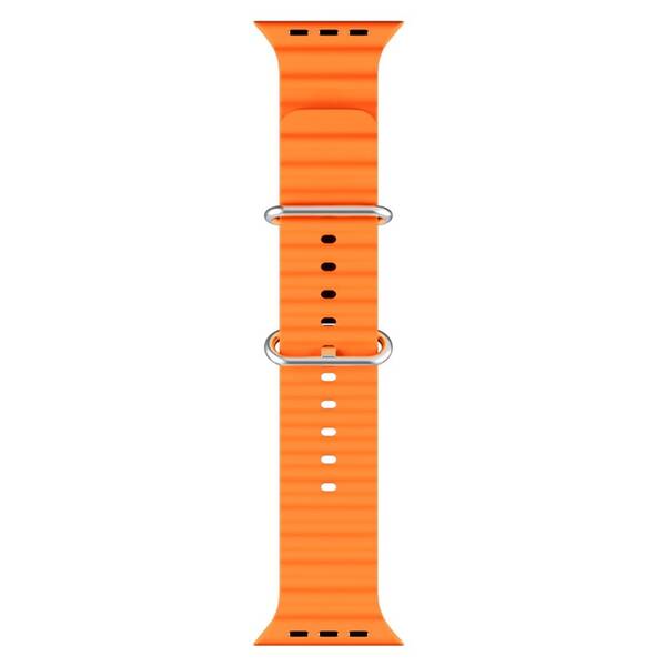 Řemínek Epico Strap Ocean na Apple Watch 42/44/45/49mm oranžový

