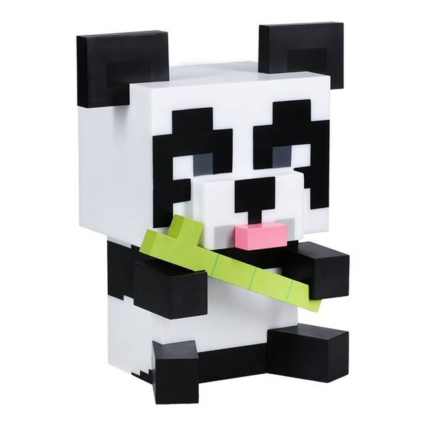 Dekorativní LED Paladone Minecraft Panda černá/bílá

