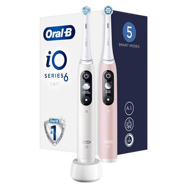 Set zubních kartáčků Oral-B Duo Pack White 

