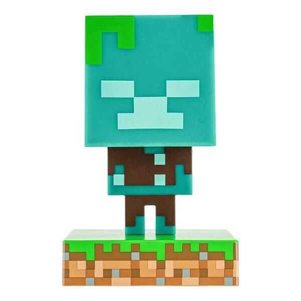 Dekorativní LED Paladone Icon Light Minecraft - Utopenec zelené

