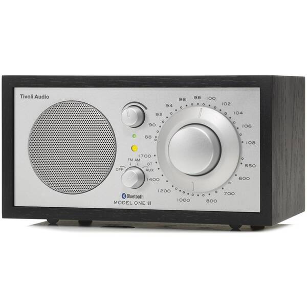Radiopřijímač Tivoli Audio Model One BT černý/stříbrný

