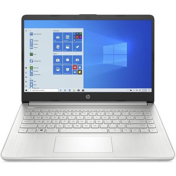 Notebook HP 14s-dq1002nc - ZÁNOVNÍ - 12 měsíců záruka stříbrná barva
