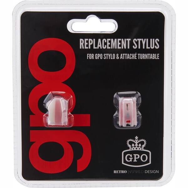 Jehla pro gramofony GPO GPO16 - 2ks (Stylo II, Attache, Ambassador, Flight, Soho, Picadilly) 


