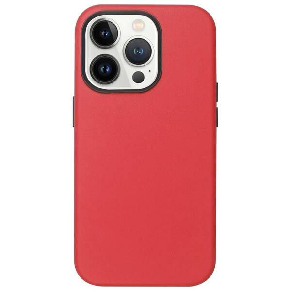 Kryt na mobil RhinoTech MAGcase Eco s podporou MagSafe na Apple iPhone 14 Pro červený

