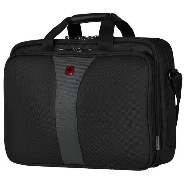Brašna na notebook Wenger Legacy 17" černá/šedá

