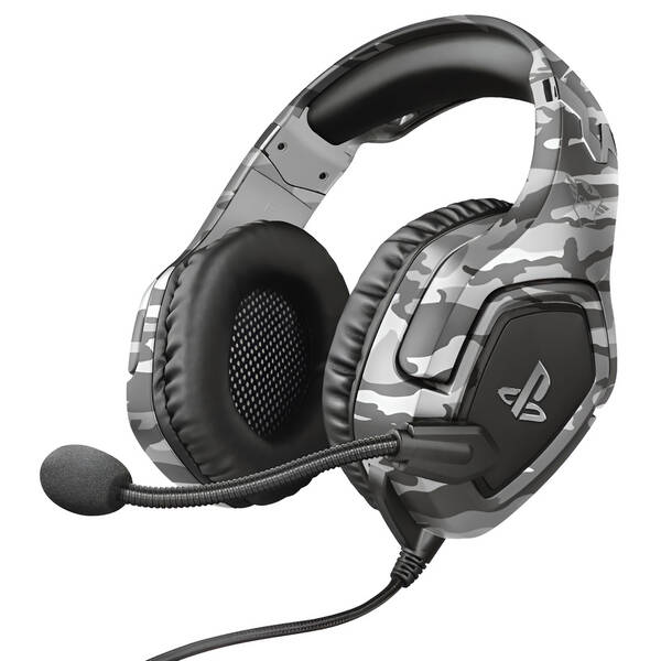 Headset Trust GXT 488 Forze-G Sony PS4 Licensed šedý

