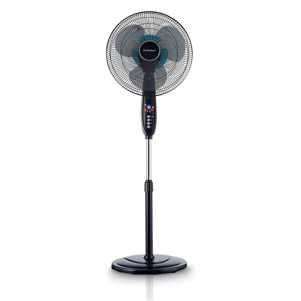 Ventilátor stojanový Rohnson R-838 Double Blade černý

