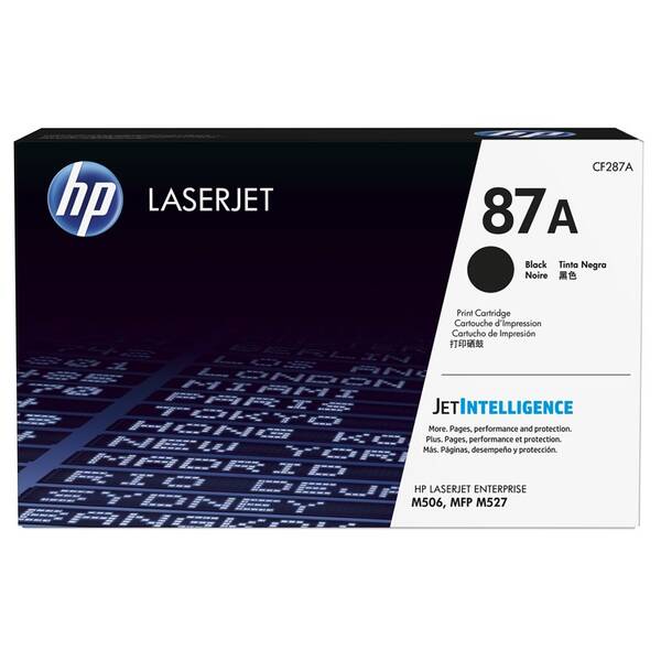 Toner HP 87A, 9 000 stran černý


