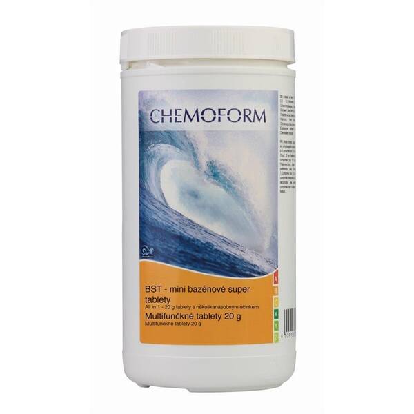 Bazénová chemie Chemoform BST 1 kg – tablety Mini 20g 

