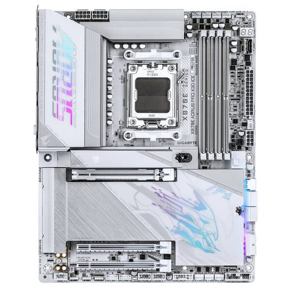 Základní deska GIGABYTE X870E AORUS PRO X3D ICE 

