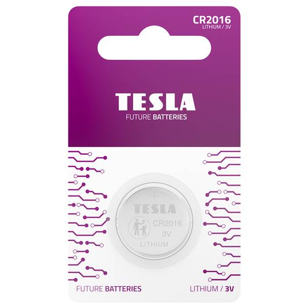 Baterie lithiová Tesla CR 2016 


