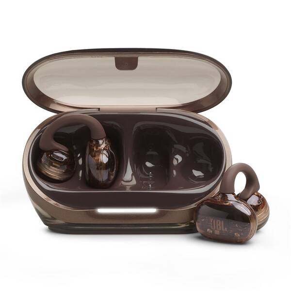 Sluchátka JBL Soundgear Clips hnědá

