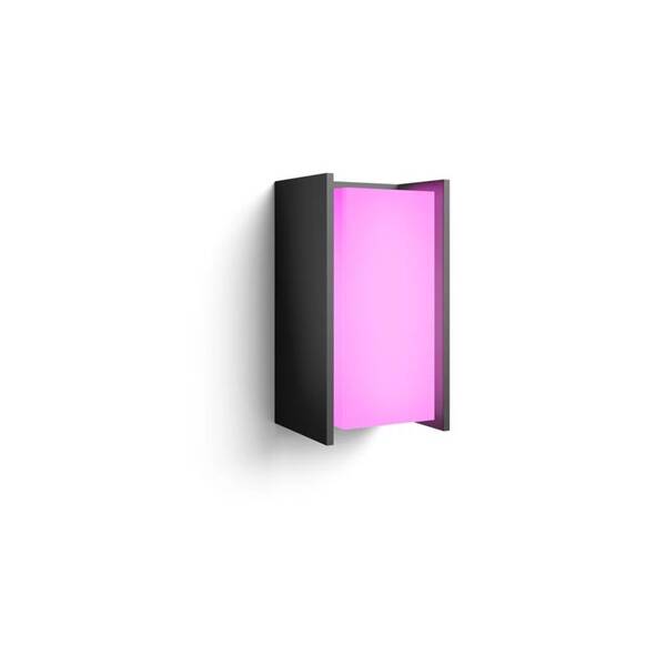 Venkovní svítidlo Philips Turaco Hue wall A60 WCA hliník/antracitové

