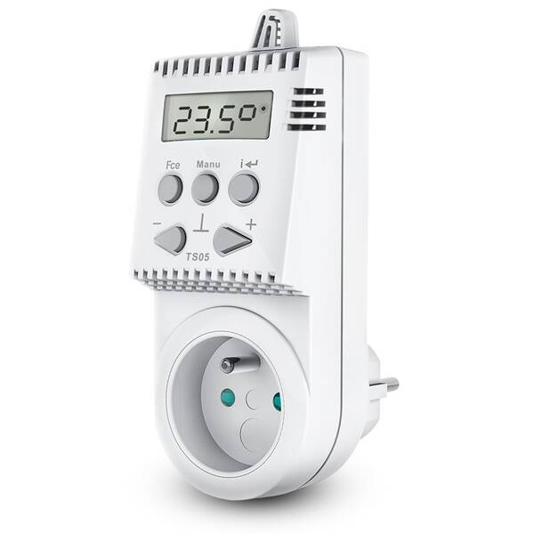 Chytrá zásuvka Elektrobock TS05, tepelně spínaná 

