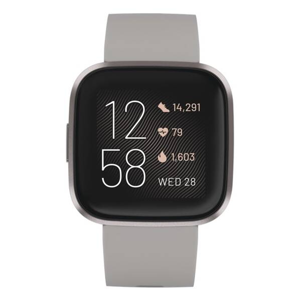 Chytré hodinky Fitbit Versa 2 (NFC) - Stone/Mist Grey 

