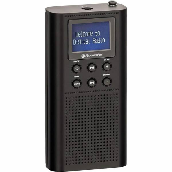 Radiopřijímač s DAB+ Roadstar TRA-70 černý

