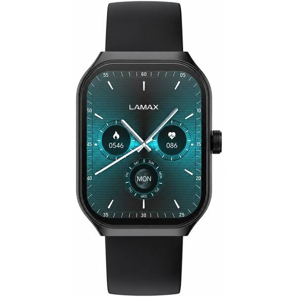 Chytré hodinky LAMAX Flow AMOLED černé

