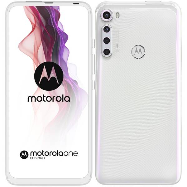 Mobilní telefon Motorola One Fusion+ bílý

