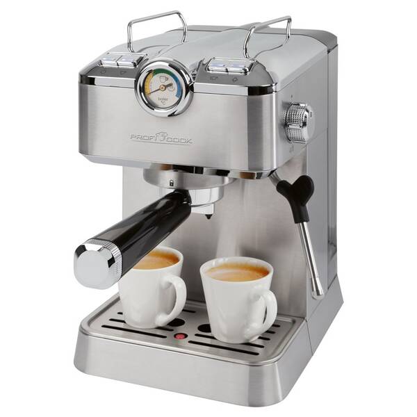 Pákový kávovar Profi Cook ES-KA 1267 nerez

