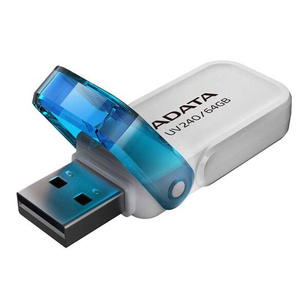 USB Flash ADATA Dash Drive UV240 64GB bílý

