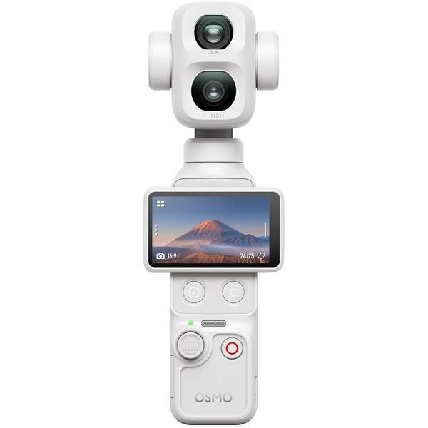 Outdoorová kamera DJI Osmo Pocket 4P Standard Combo bílá

