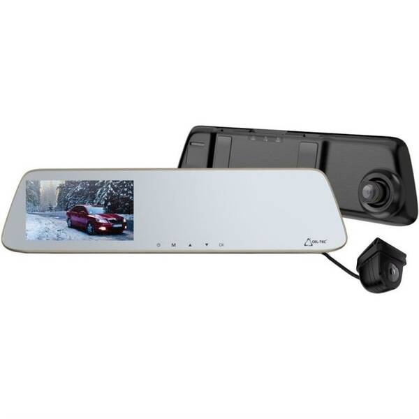 Autokamera CEL-TEC M6s Dual Touch černá/stříbrná

