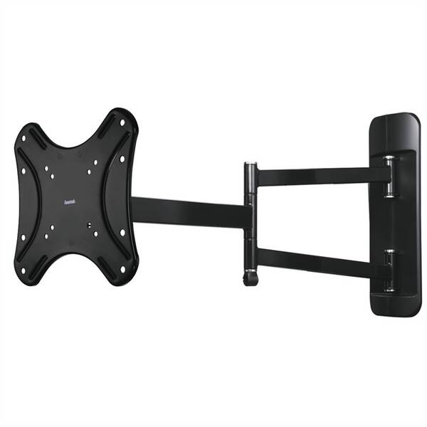 Držák TV Hama výklopný, pro úhlopříčky 19" až 48", nosnost 25 kg černý

