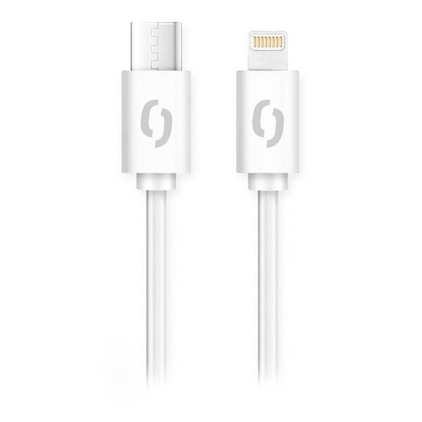 Kabel Aligator Power USB-C/Lightning, 3A, 1m bílý

