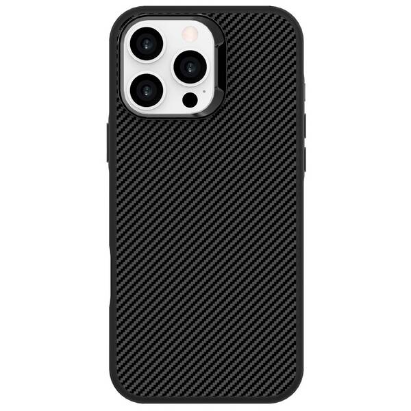 Kryt na mobil WG Platinum Carbon Magnet na Apple iPhone 16 Pro černý


