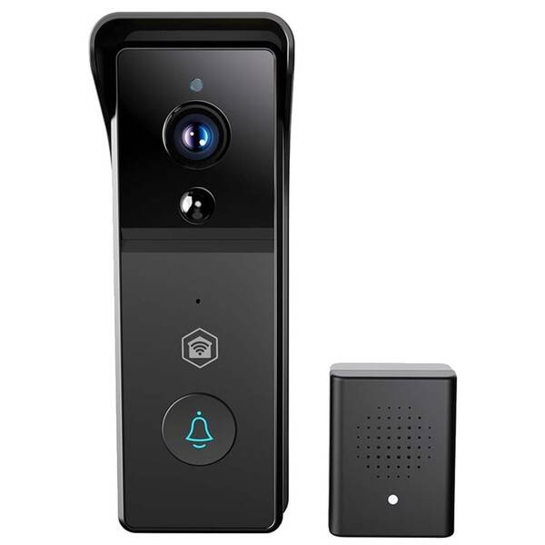 Videozvonek Nedis SmartLife WIFICDP21BK černý

