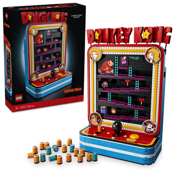 Stavebnice LEGO® 72051 Arkádová hra Donkey Kong™ 

