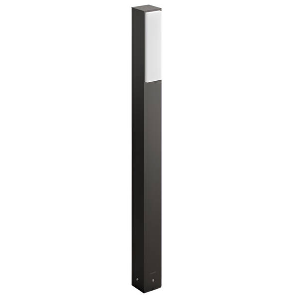 Venkovní svítidlo Philips Stratosphere Post, LED, teplá bílá - antracitové 

