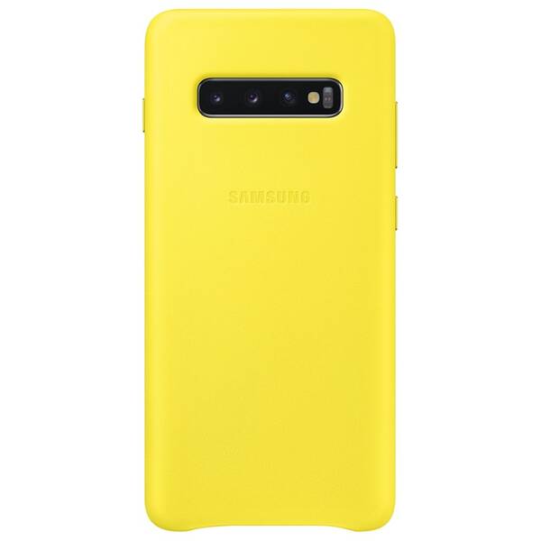 Kryt na mobil Samsung na Galaxy S10+ žlutý

