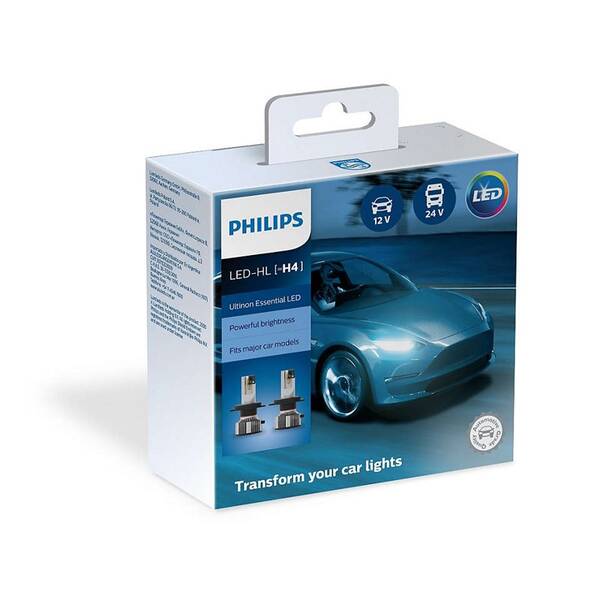 Autožárovka Philips LED H4 Ultinon Essential 2 ks 

