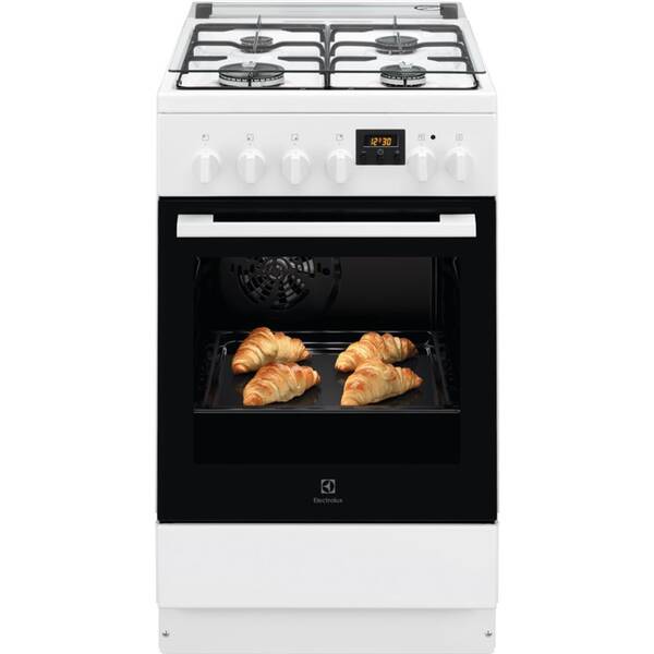 Kombinovaný sporák Electrolux LKK540201W bílý

