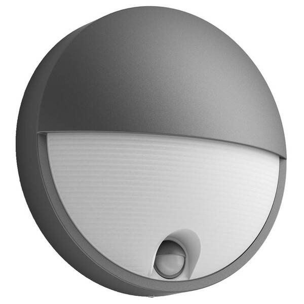 Nástěnné svítidlo Philips Capricorn, LED, senzor pohybu - antracitové 

