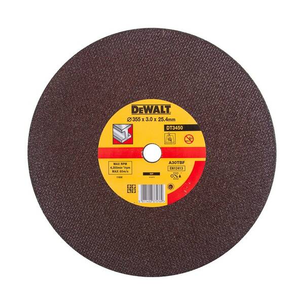Řezný kotouč Dewalt DT3450 355 x 25,4 x 3,0mm 

