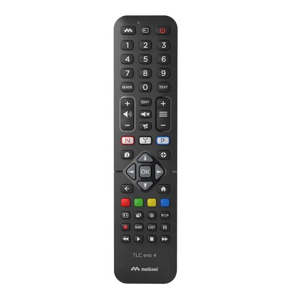 Dálkový ovladač Meliconi TLC EVO 4 pro Philips černý

